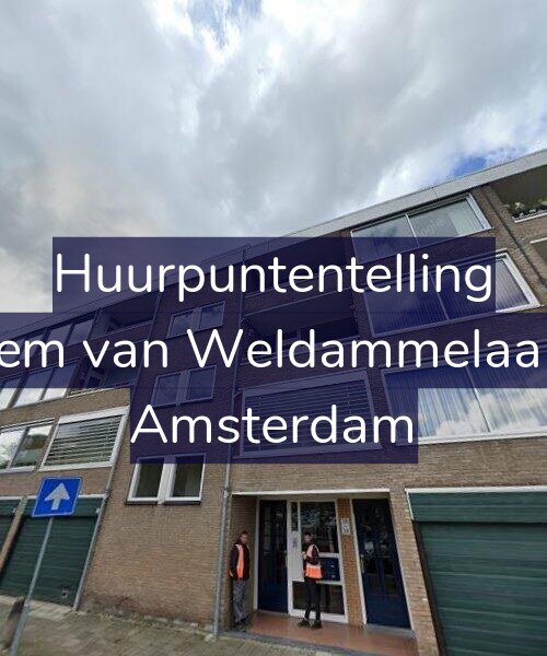 Foto gevel Huurpuntentelling voor Willem van Weldammelaan 32, Amsterdam