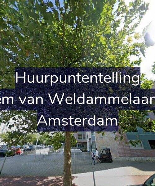 Foto gevel Huurpuntentelling voor Willem van Weldammelaan 107, Amsterdam
