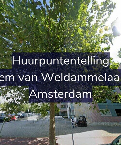 Foto gevel Huurpuntentelling voor Willem van Weldammelaan 67, Amsterdam