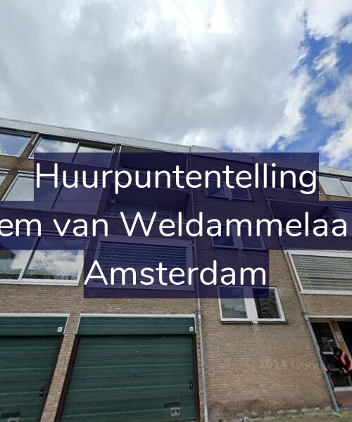 Foto gevel Huurpuntentelling voor Willem van Weldammelaan 38, Amsterdam