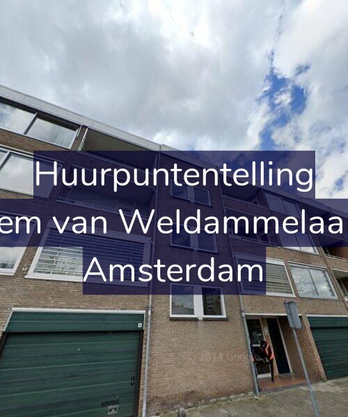 Foto gevel Huurpuntentelling voor Willem van Weldammelaan 30, Amsterdam