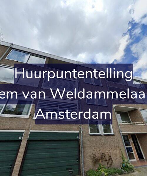 Foto gevel Huurpuntentelling voor Willem van Weldammelaan 90, Amsterdam