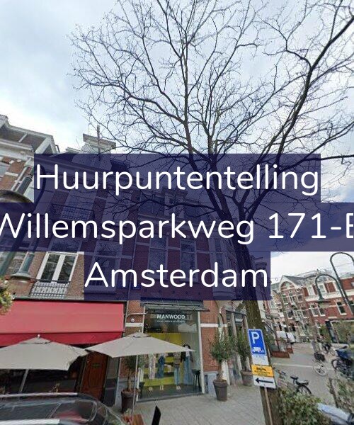 Foto gevel Huurpuntentelling voor Willemsparkweg 171-B, Amsterdam