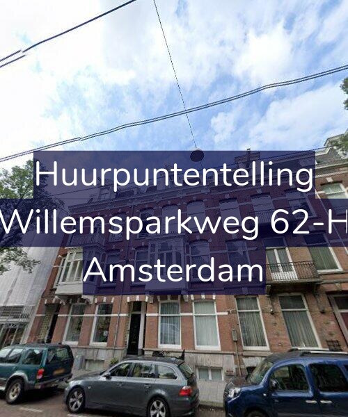 Foto gevel Huurpuntentelling voor Willemsparkweg 62-H, Amsterdam