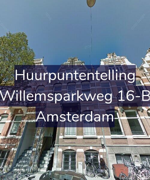 Foto gevel Huurpuntentelling voor Willemsparkweg 16-B, Amsterdam