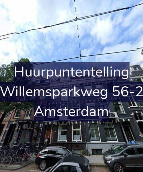 Foto gevel Huurpuntentelling voor Willemsparkweg 56-2, Amsterdam