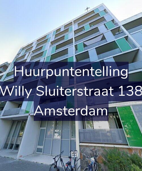 Foto gevel Huurpuntentelling voor Willy Sluiterstraat 138, Amsterdam