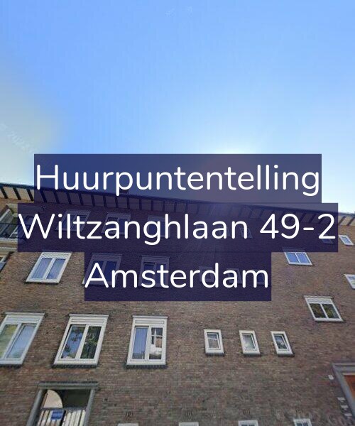 Foto gevel Huurpuntentelling voor Wiltzanghlaan 49-2, Amsterdam