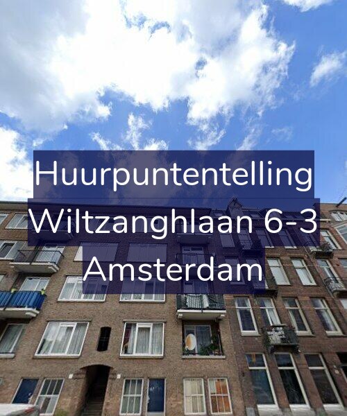 Foto gevel Huurpuntentelling voor Wiltzanghlaan 6-3, Amsterdam