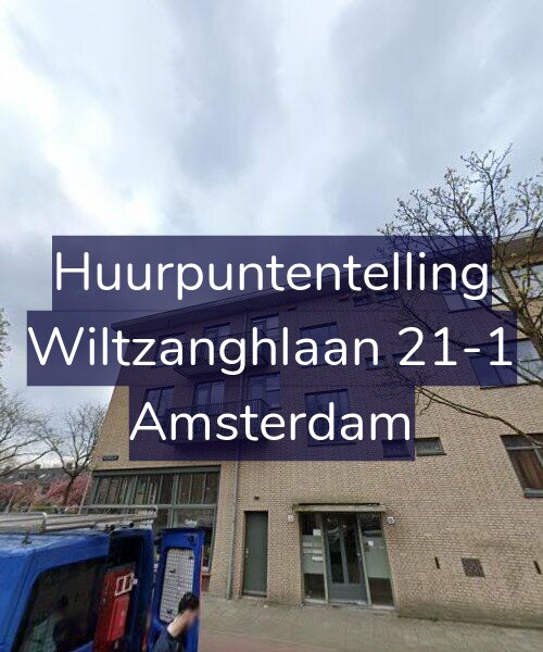 Foto gevel Huurpuntentelling voor Wiltzanghlaan 21-1, Amsterdam