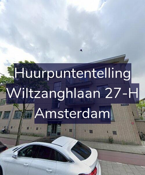 Foto gevel Huurpuntentelling voor Wiltzanghlaan 27-H, Amsterdam