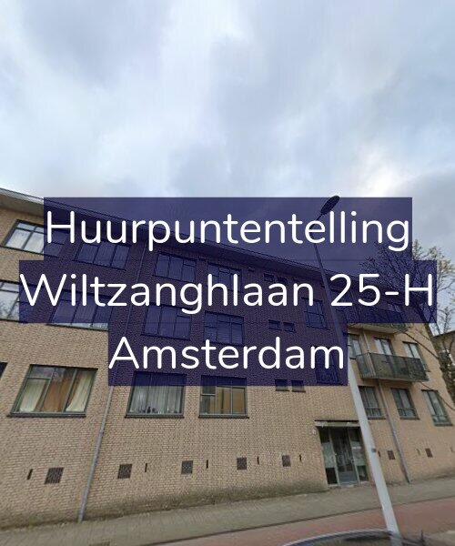 Foto gevel Huurpuntentelling voor Wiltzanghlaan 25-H, Amsterdam