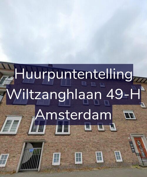 Foto gevel Huurpuntentelling voor Wiltzanghlaan 49-H, Amsterdam