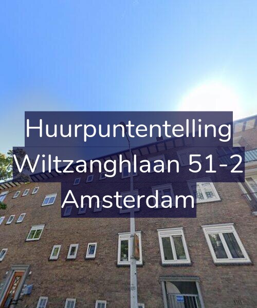 Foto gevel Huurpuntentelling voor Wiltzanghlaan 51-2, Amsterdam