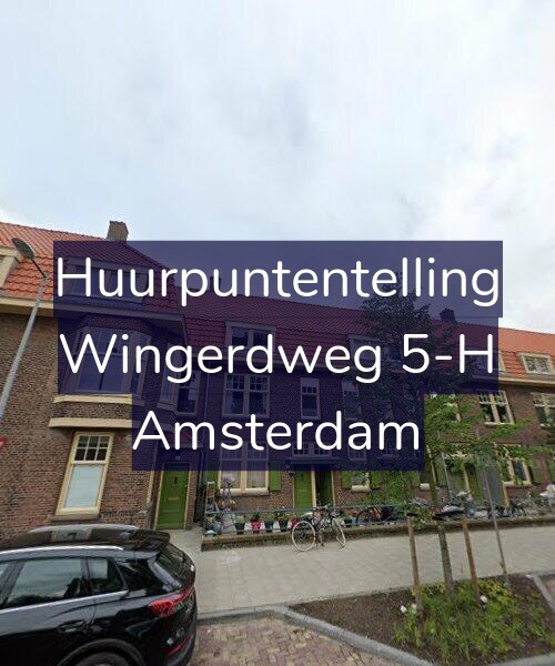 Foto gevel Huurpuntentelling voor Wingerdweg 5-H, Amsterdam