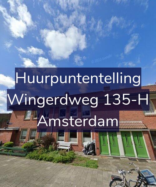 Foto gevel Huurpuntentelling voor Wingerdweg 135-H, Amsterdam