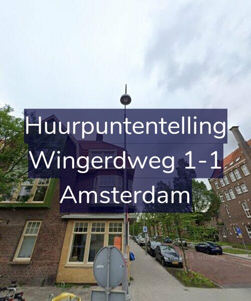 Foto gevel Huurpuntentelling voor Wingerdweg 1-1, Amsterdam