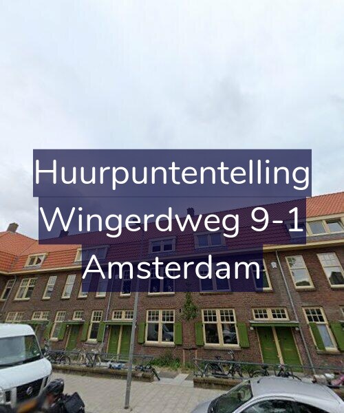 Foto gevel Huurpuntentelling voor Wingerdweg 9-1, Amsterdam