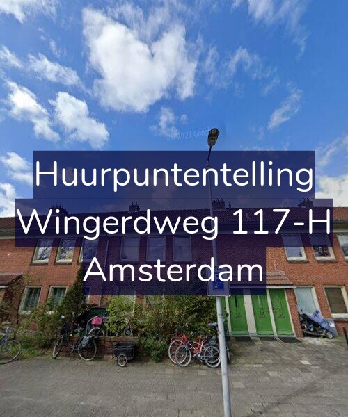 Foto gevel Huurpuntentelling voor Wingerdweg 117-H, Amsterdam