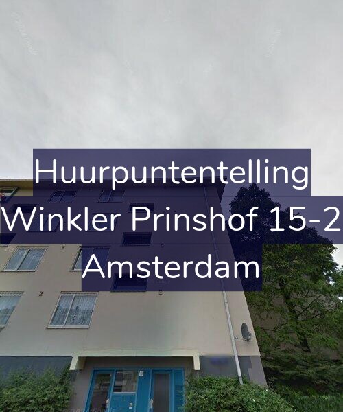 Foto gevel Huurpuntentelling voor Winkler Prinshof 15-2, Amsterdam