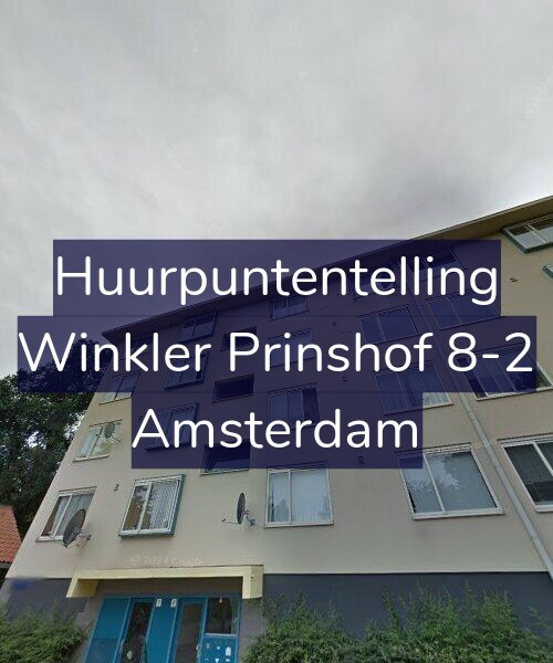 Foto gevel Huurpuntentelling voor Winkler Prinshof 8-2, Amsterdam