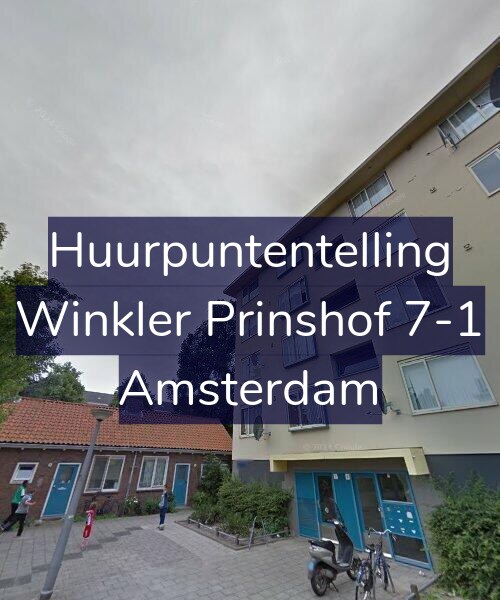 Foto gevel Huurpuntentelling voor Winkler Prinshof 7-1, Amsterdam