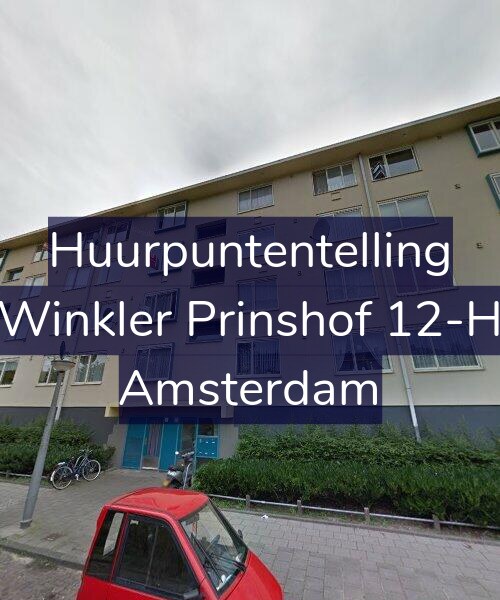 Foto gevel Huurpuntentelling voor Winkler Prinshof 12-H, Amsterdam