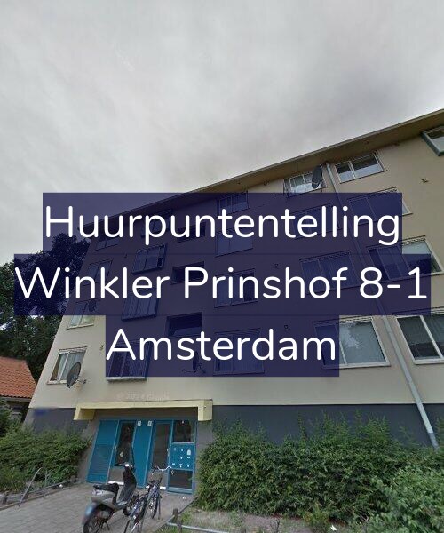 Foto gevel Huurpuntentelling voor Winkler Prinshof 8-1, Amsterdam
