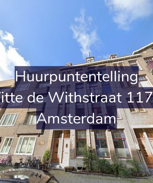 Foto gevel Huurpuntentelling voor Witte de Withstraat 117-3, Amsterdam