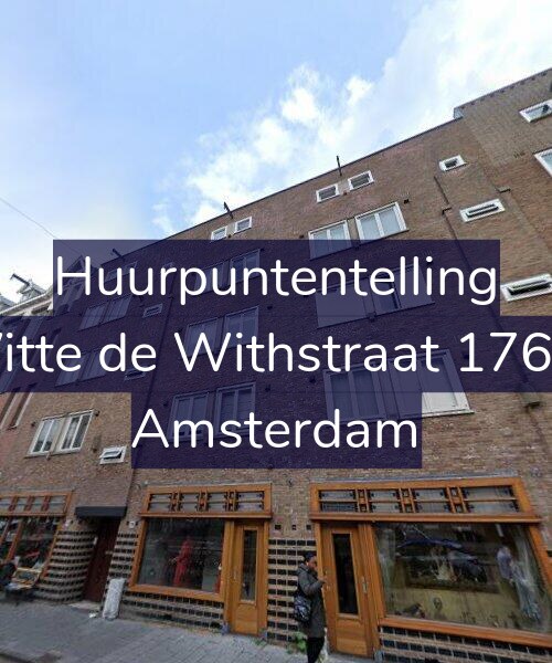 Foto gevel Huurpuntentelling voor Witte de Withstraat 176-1, Amsterdam