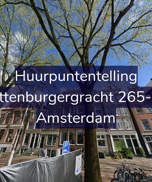Foto gevel Huurpuntentelling voor Wittenburgergracht 265-OA, Amsterdam