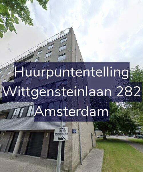 Foto gevel Huurpuntentelling voor Wittgensteinlaan 282, Amsterdam
