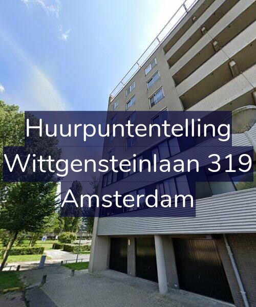 Foto gevel Huurpuntentelling voor Wittgensteinlaan 319, Amsterdam