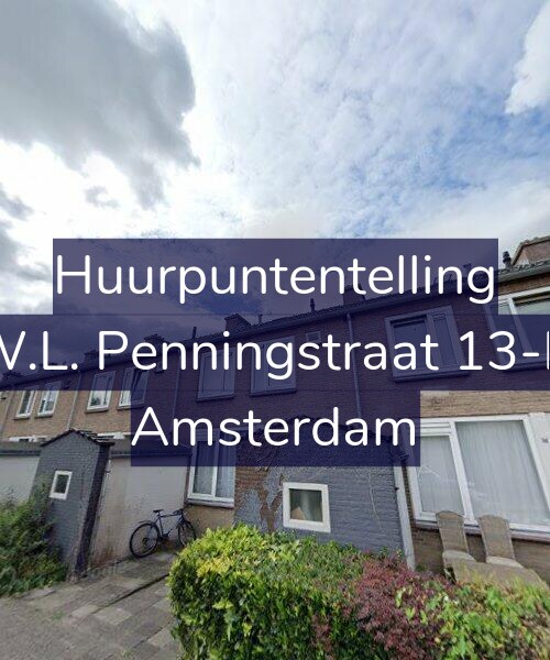 Foto gevel Huurpuntentelling voor W.L. Penningstraat 13-H, Amsterdam