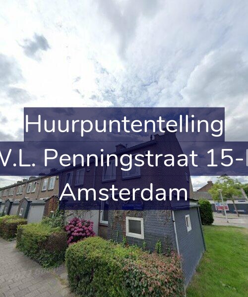 Foto gevel Huurpuntentelling voor W.L. Penningstraat 15-H, Amsterdam