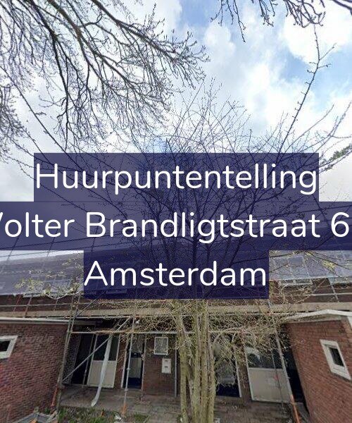 Foto gevel Huurpuntentelling voor Wolter Brandligtstraat 6-1, Amsterdam