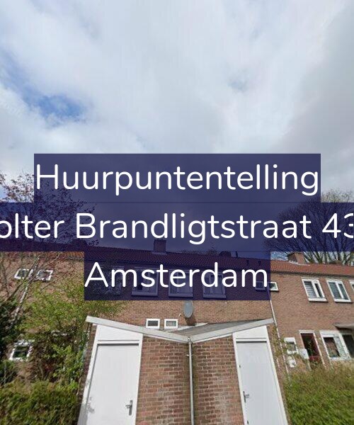 Foto gevel Huurpuntentelling voor Wolter Brandligtstraat 43-1, Amsterdam