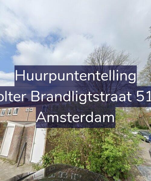 Foto gevel Huurpuntentelling voor Wolter Brandligtstraat 51-H, Amsterdam
