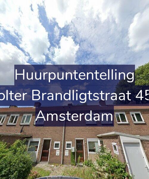 Foto gevel Huurpuntentelling voor Wolter Brandligtstraat 45-1, Amsterdam