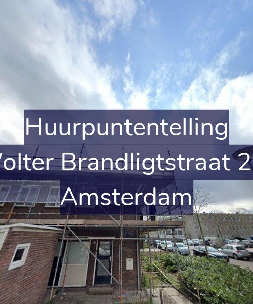 Foto gevel Huurpuntentelling voor Wolter Brandligtstraat 2-1, Amsterdam