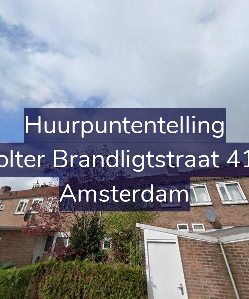 Foto gevel Huurpuntentelling voor Wolter Brandligtstraat 41-1, Amsterdam