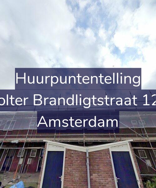 Foto gevel Huurpuntentelling voor Wolter Brandligtstraat 12-1, Amsterdam