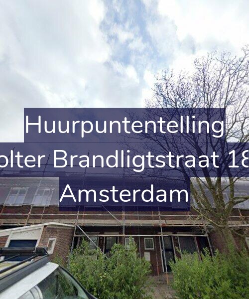 Foto gevel Huurpuntentelling voor Wolter Brandligtstraat 18-1, Amsterdam