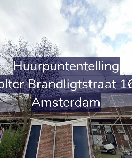 Foto gevel Huurpuntentelling voor Wolter Brandligtstraat 16-1, Amsterdam