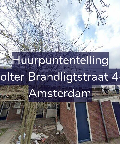 Foto gevel Huurpuntentelling voor Wolter Brandligtstraat 4-H, Amsterdam