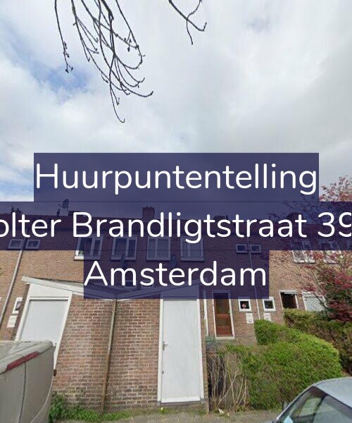 Foto gevel Huurpuntentelling voor Wolter Brandligtstraat 39-H, Amsterdam