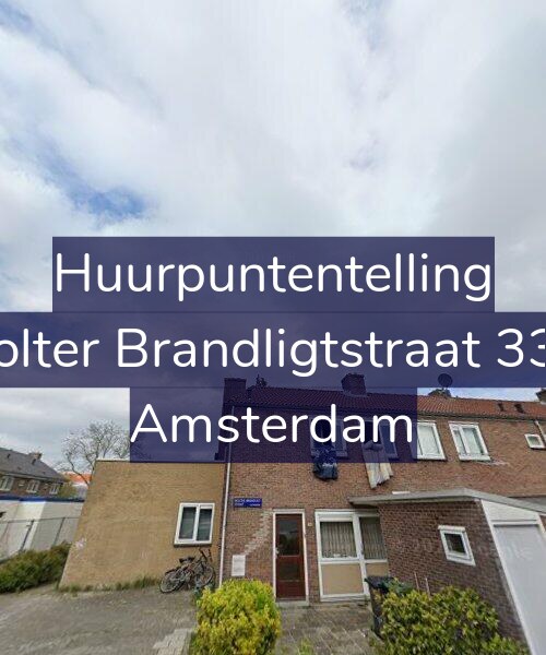 Foto gevel Huurpuntentelling voor Wolter Brandligtstraat 33-1, Amsterdam