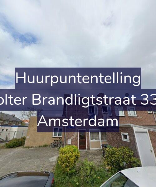 Foto gevel Huurpuntentelling voor Wolter Brandligtstraat 33-H, Amsterdam