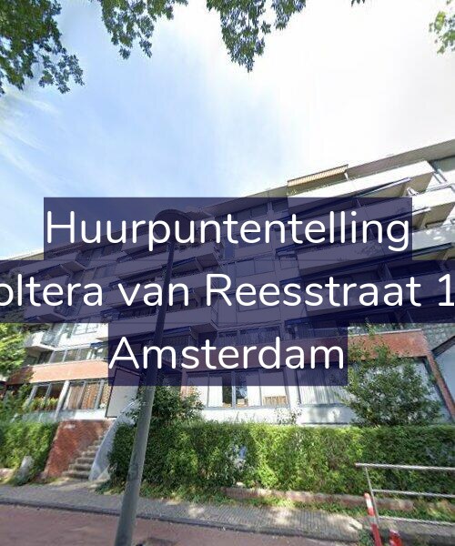 Foto gevel Huurpuntentelling voor Woltera van Reesstraat 127, Amsterdam
