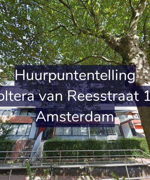 Foto gevel Huurpuntentelling voor Woltera van Reesstraat 151, Amsterdam